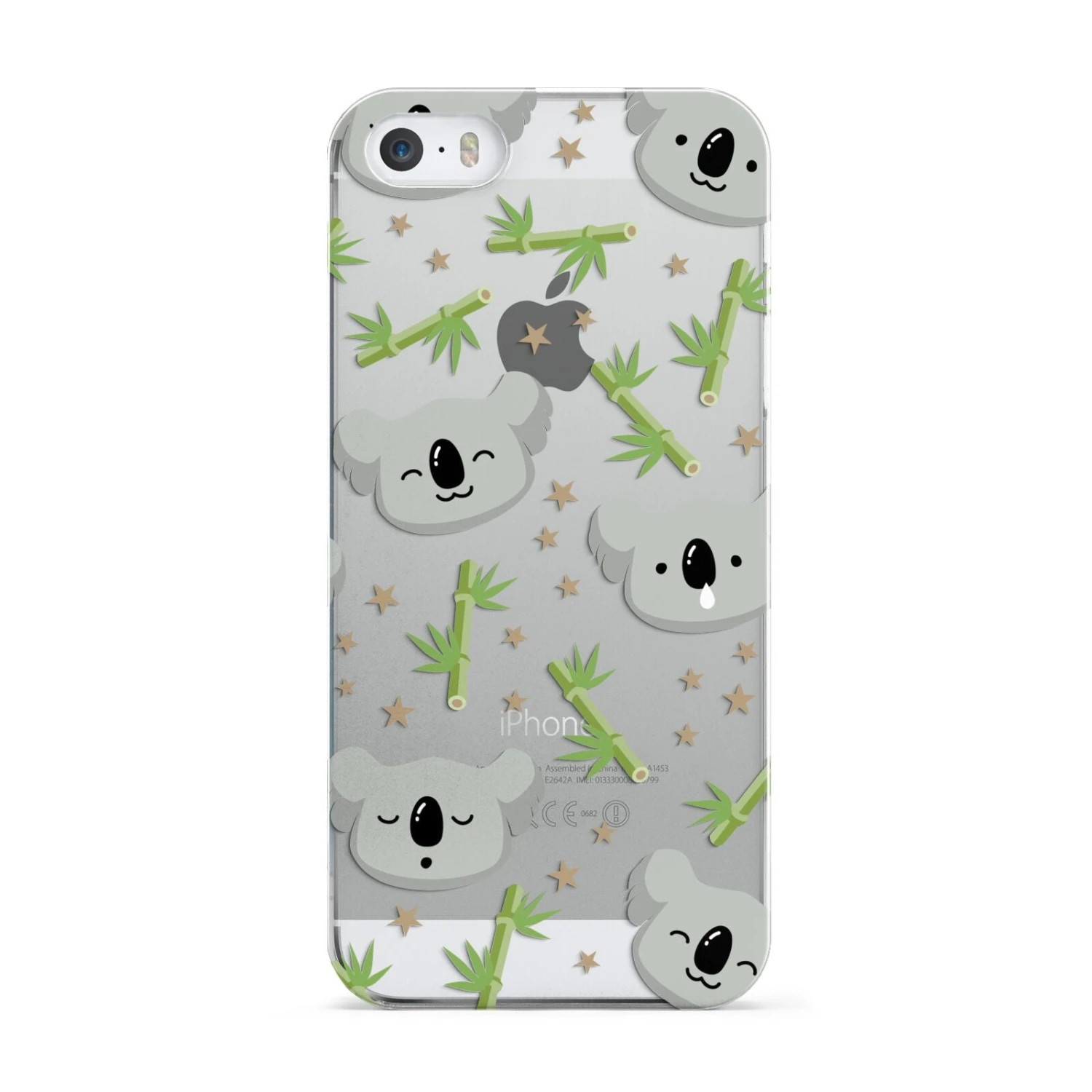 Koala Faces With Transparent Background IPhone Case 3 Koala Faces With Transparent Background IPhone Case - Image 3