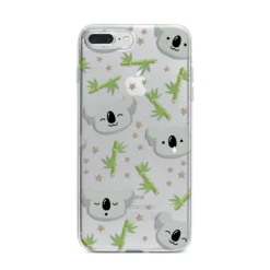 Koala Faces With Transparent Background IPhone Case 33 Koala Faces With Transparent Background IPhone Case -CaseCraze Store Koala Faces with Transparent Background iPhone 7 Plus Bumper Case on Silver iPhone