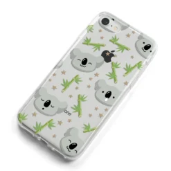 Koala Faces With Transparent Background IPhone Case 28 Koala Faces With Transparent Background IPhone Case -CaseCraze Store Koala Faces with Transparent Background iPhone 8 Bumper Case on Silver iPhone Alternative Image