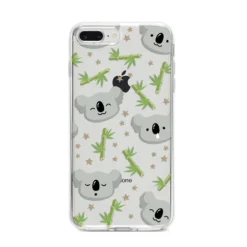 Koala Faces With Transparent Background IPhone Case 29 Koala Faces With Transparent Background IPhone Case -CaseCraze Store Koala Faces with Transparent Background iPhone 8 Plus Bumper Case on Silver iPhone
