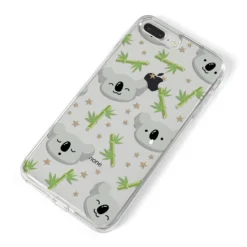 Koala Faces With Transparent Background IPhone Case 30 Koala Faces With Transparent Background IPhone Case -CaseCraze Store Koala Faces with Transparent Background iPhone 8 Plus Bumper Case on Silver iPhone Alternative Image