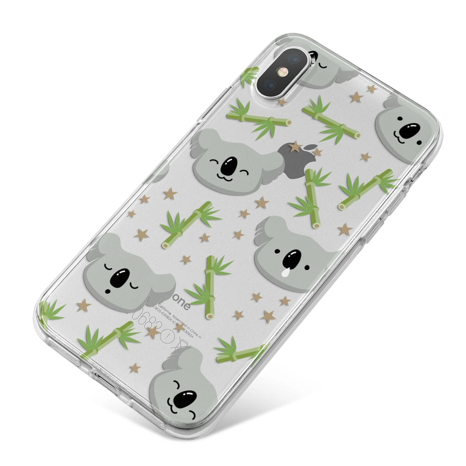 Koala Faces With Transparent Background IPhone Case 7 Koala Faces With Transparent Background IPhone Case - Image 7