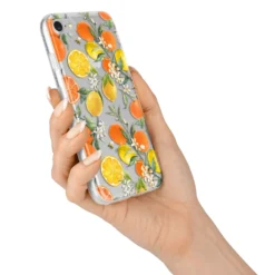 Lemons And Oranges IPhone Case -CaseCraze Store Lemons and Oranges iPhone 7 Bumper Case on Silver iPhone Alternative Image