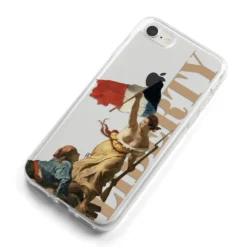 Liberty IPhone Case -CaseCraze Store Liberty iPhone 8 Bumper Case on Silver iPhone Alternative Image
