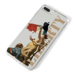 Liberty IPhone Case -CaseCraze Store Liberty iPhone 8 Plus Bumper Case on Silver iPhone Alternative Image