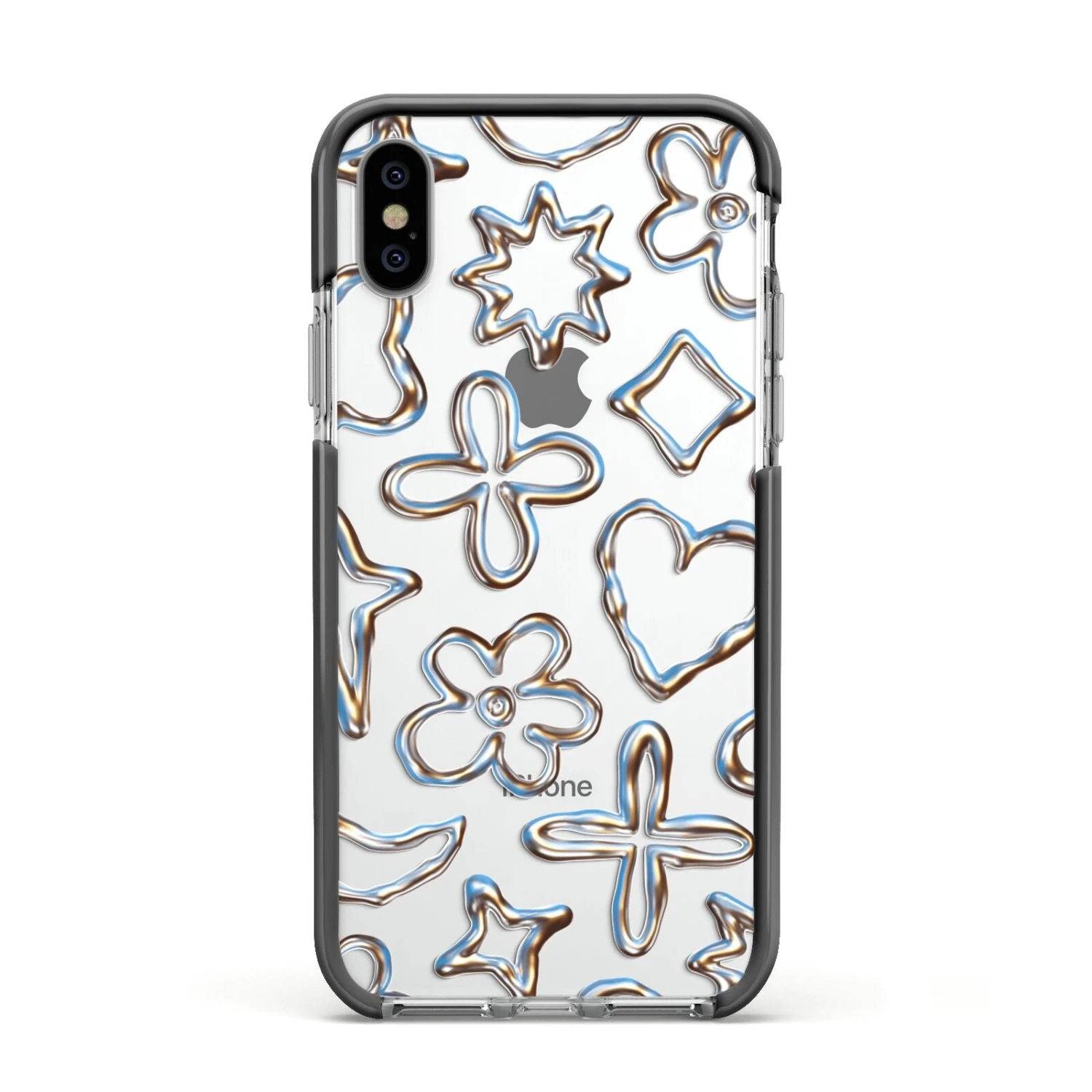 Liquid Chrome Doodles IPhone Case 19 Liquid Chrome Doodles IPhone Case - Image 19