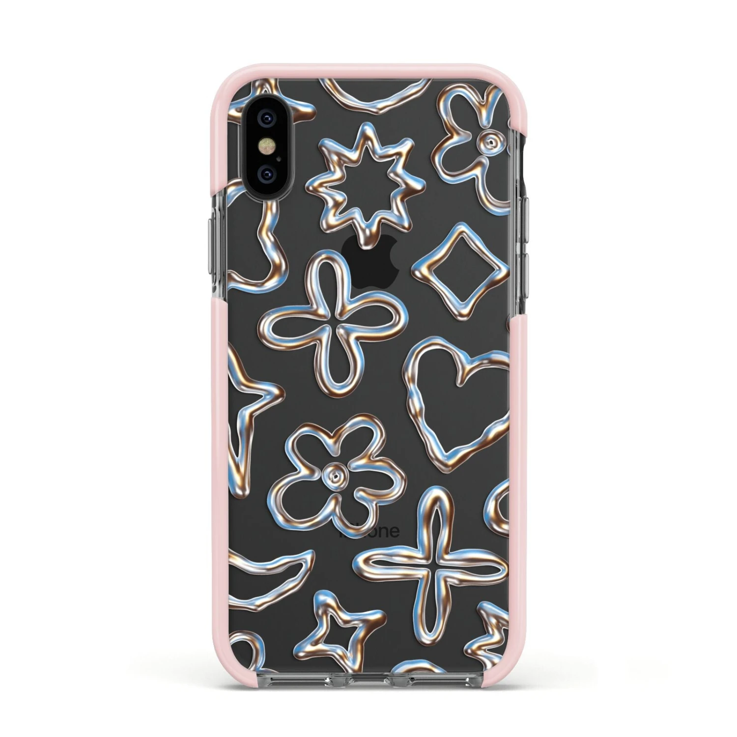 Liquid Chrome Doodles IPhone Case 18 Liquid Chrome Doodles IPhone Case - Image 18