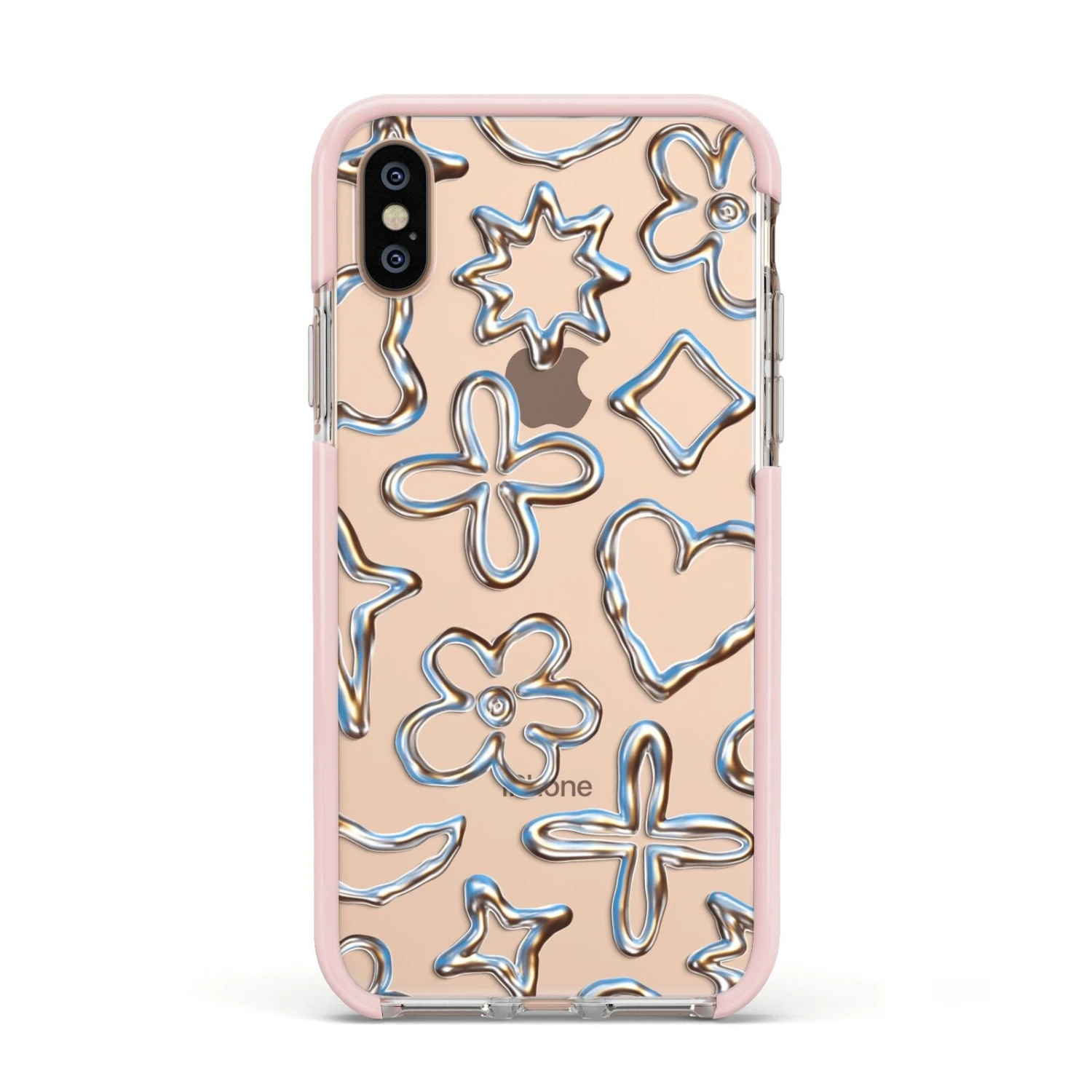 Liquid Chrome Doodles IPhone Case 17 Liquid Chrome Doodles IPhone Case - Image 17