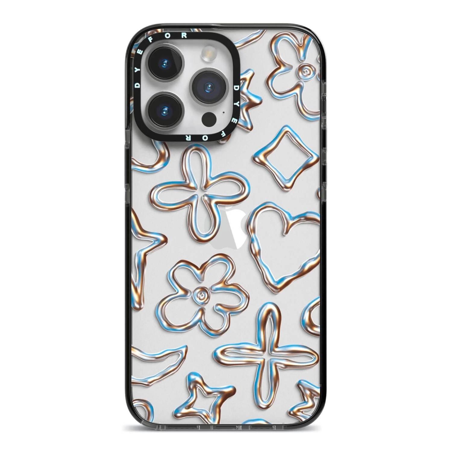 Liquid Chrome Doodles IPhone Case 1 Liquid Chrome Doodles IPhone Case