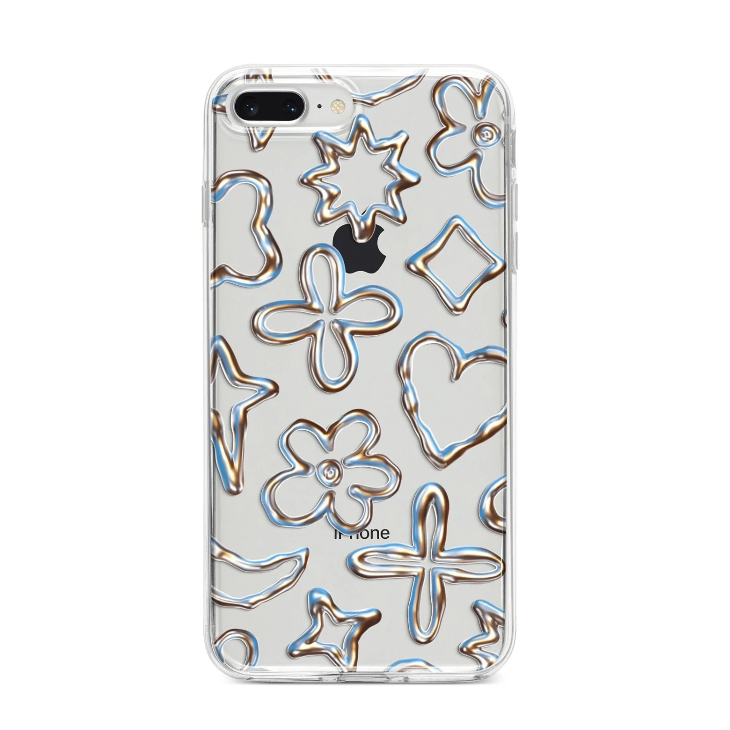 Liquid Chrome Doodles IPhone Case 10 Liquid Chrome Doodles IPhone Case - Image 10