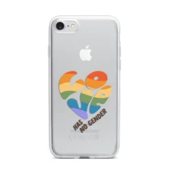 Love Has No Gender IPhone Case -CaseCraze Store Love Has No Gender iPhone 7 Bumper Case on Silver iPhone