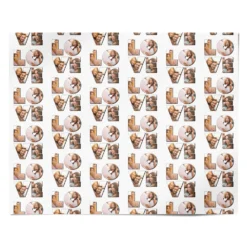 Love Personalised Photo Upload Wrapping Paper -CaseCraze Store Love Personalised Photo Upload Personalised Wrapping Paper Alternative