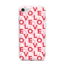 Love Valentine IPhone Case -CaseCraze Store Love Valentine iPhone 7 Bumper Case on Silver iPhone
