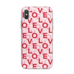 Love Valentine IPhone Case -CaseCraze Store Love Valentine iPhone X Bumper Case on Silver iPhone Alternative Image 1