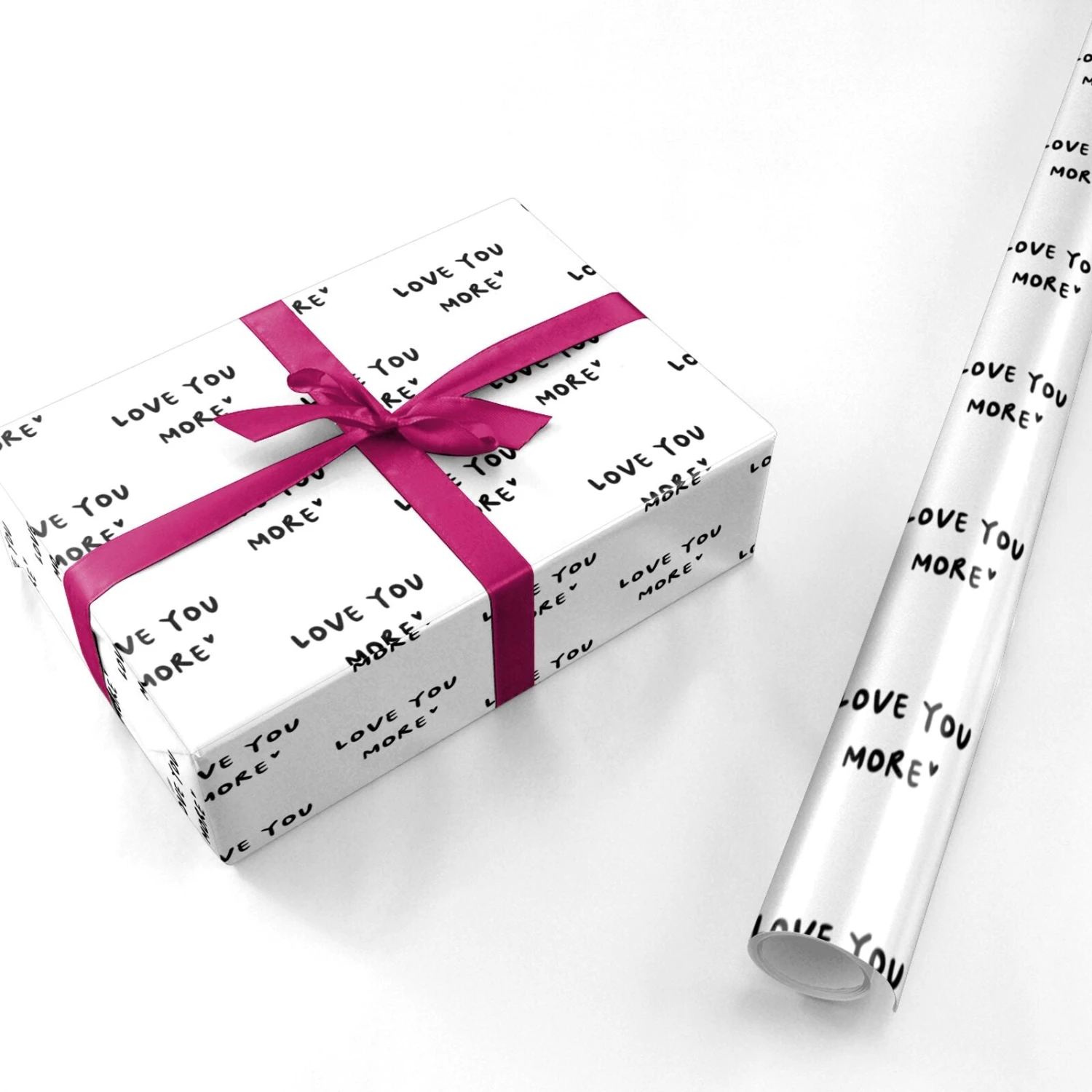 Love You More Wrapping Paper 3 Love You More Wrapping Paper - Image 3