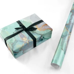 Marble Pattern Wrapping Paper -CaseCraze Store Marble Pattern Personalised Wrapping Paper