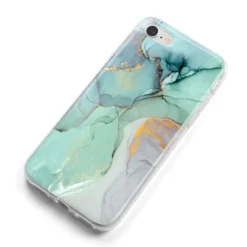 Marble Pattern IPhone Case -CaseCraze Store Marble Pattern iPhone 8 Bumper Case on Silver iPhone Alternative Image