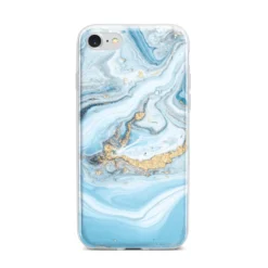 Marble IPhone Case -CaseCraze Store Marble iPhone 7 Bumper Case on Silver iPhone