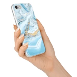 Marble IPhone Case -CaseCraze Store Marble iPhone 7 Bumper Case on Silver iPhone Alternative Image
