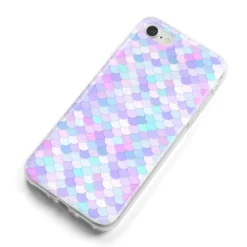 Mermaid IPhone Case -CaseCraze Store Mermaid iPhone 8 Bumper Case on Silver iPhone Alternative Image