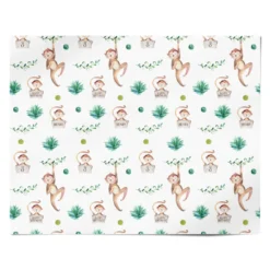 Monkey Personalised Happy Birthday Wrapping Paper -CaseCraze Store Monkey Personalised Happy Birthday Personalised Wrapping Paper Alternative
