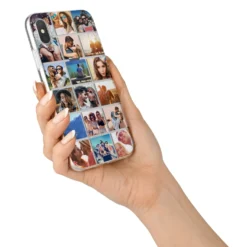 Multi Photo Collage IPhone Case -CaseCraze Store Multi Photo Collage iPhone X Bumper Case on Silver iPhone Alternative Image 2