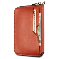 Notting Hill Wallet -CaseCraze Store NOTTING HILL best minimalist zipper wallet cognac Vaultskin