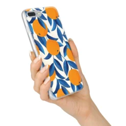 Oranges IPhone Case -CaseCraze Store Oranges iPhone 7 Plus Bumper Case on Silver iPhone Alternative Image
