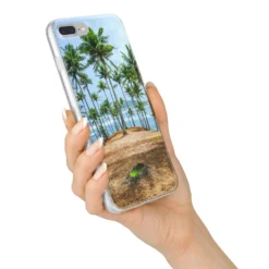Palm Trees IPhone Case -CaseCraze Store Palm Trees iPhone 7 Plus Bumper Case on Silver iPhone Alternative Image