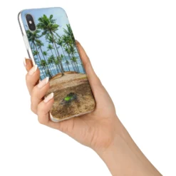 Palm Trees IPhone Case -CaseCraze Store Palm Trees iPhone X Bumper Case on Silver iPhone Alternative Image 2