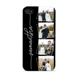 Personalised 4 Photo Couple Name IPhone Case 23 Personalised 4 Photo Couple Name IPhone Case -CaseCraze Store Personalised 4 Photo Couple Name Apple iPhone 4s Case