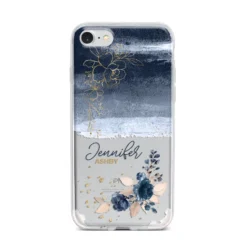 Personalised Blue Pink Watercolour IPhone Case -CaseCraze Store Personalised Blue Pink Watercolour iPhone 7 Bumper Case on Silver iPhone 5ea43147 24e6 470b bc26 e4409db007d8