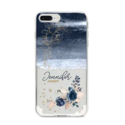 Personalised Blue Pink Watercolour IPhone Case -CaseCraze Store Personalised Blue Pink Watercolour iPhone 8 Plus Bumper Case on Silver iPhone 1d523820 4180 42da 81d8 65d398a95e1f