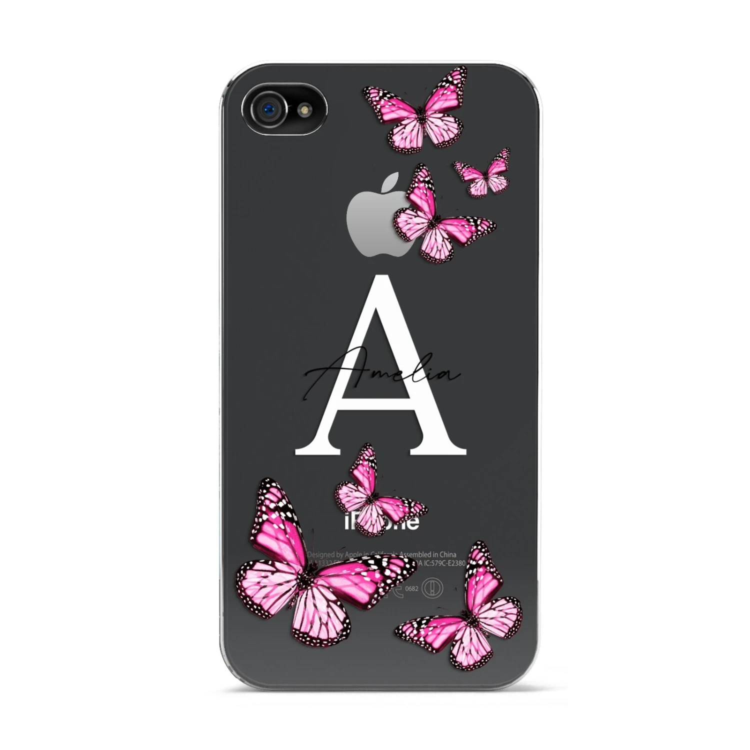 Personalised Butterfly IPhone Case 4 Personalised Butterfly IPhone Case - Image 4