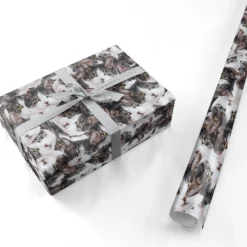 Personalised Cat Photo Collage Wrapping Paper -CaseCraze Store Personalised Cat Photo Collage Personalised Wrapping Paper