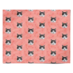 Personalised Cat Photo Face Wrapping Paper -CaseCraze Store Personalised Cat Photo Face Personalised Wrapping Paper Alternative