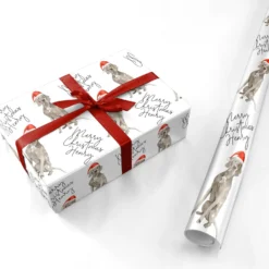 Personalised Christmas Weimaraner Wrapping Paper -CaseCraze Store Personalised Christmas Weimaraner Personalised Wrapping Paper