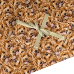 Personalised Dog Photo Collage Wrapping Paper