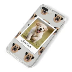 Personalised Dog Photo IPhone Case -CaseCraze Store Personalised Dog Photo iPhone 8 Plus Bumper Case on Silver iPhone Alternative Image