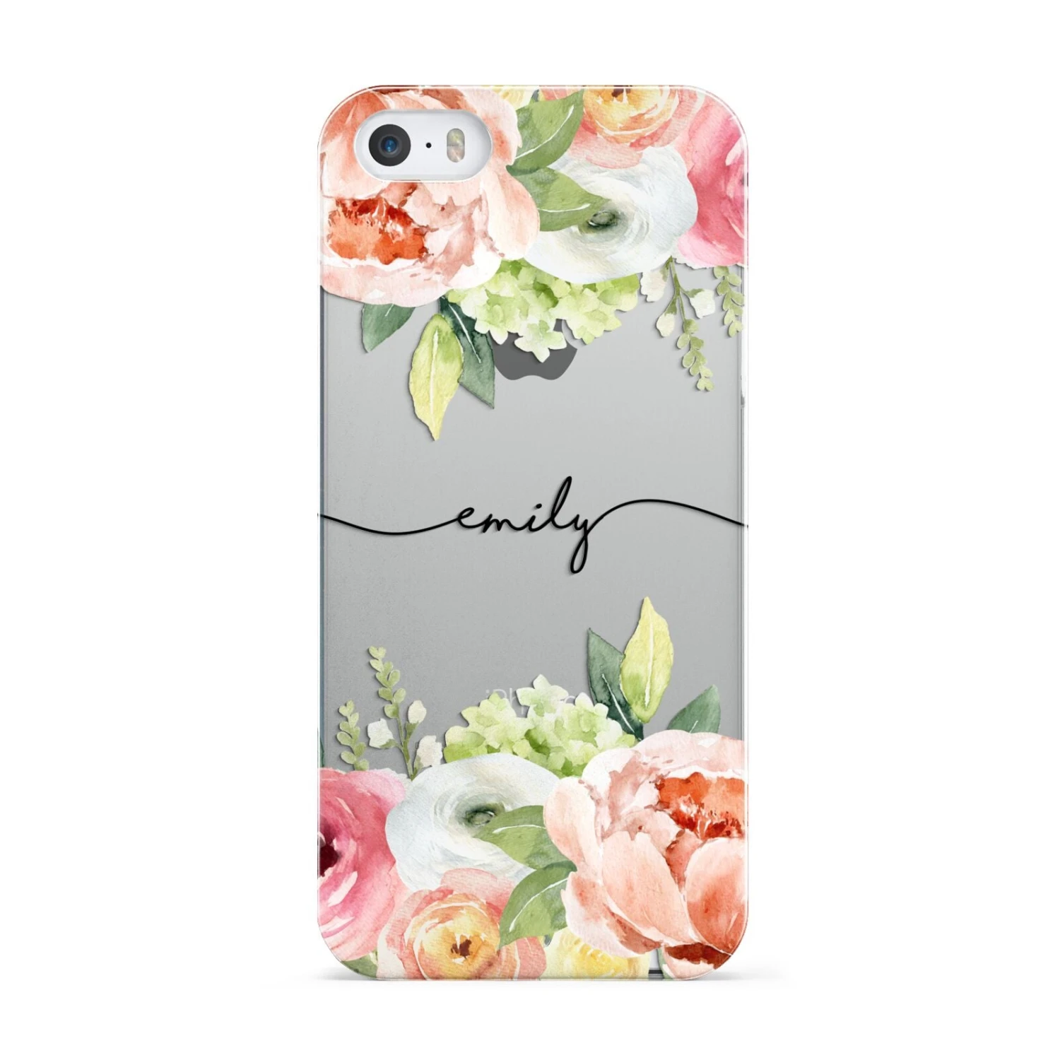 Personalised Flowers IPhone Case 3 Personalised Flowers IPhone Case - Image 3