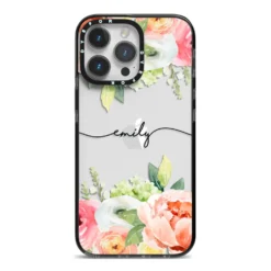 Personalised Flowers IPhone Case