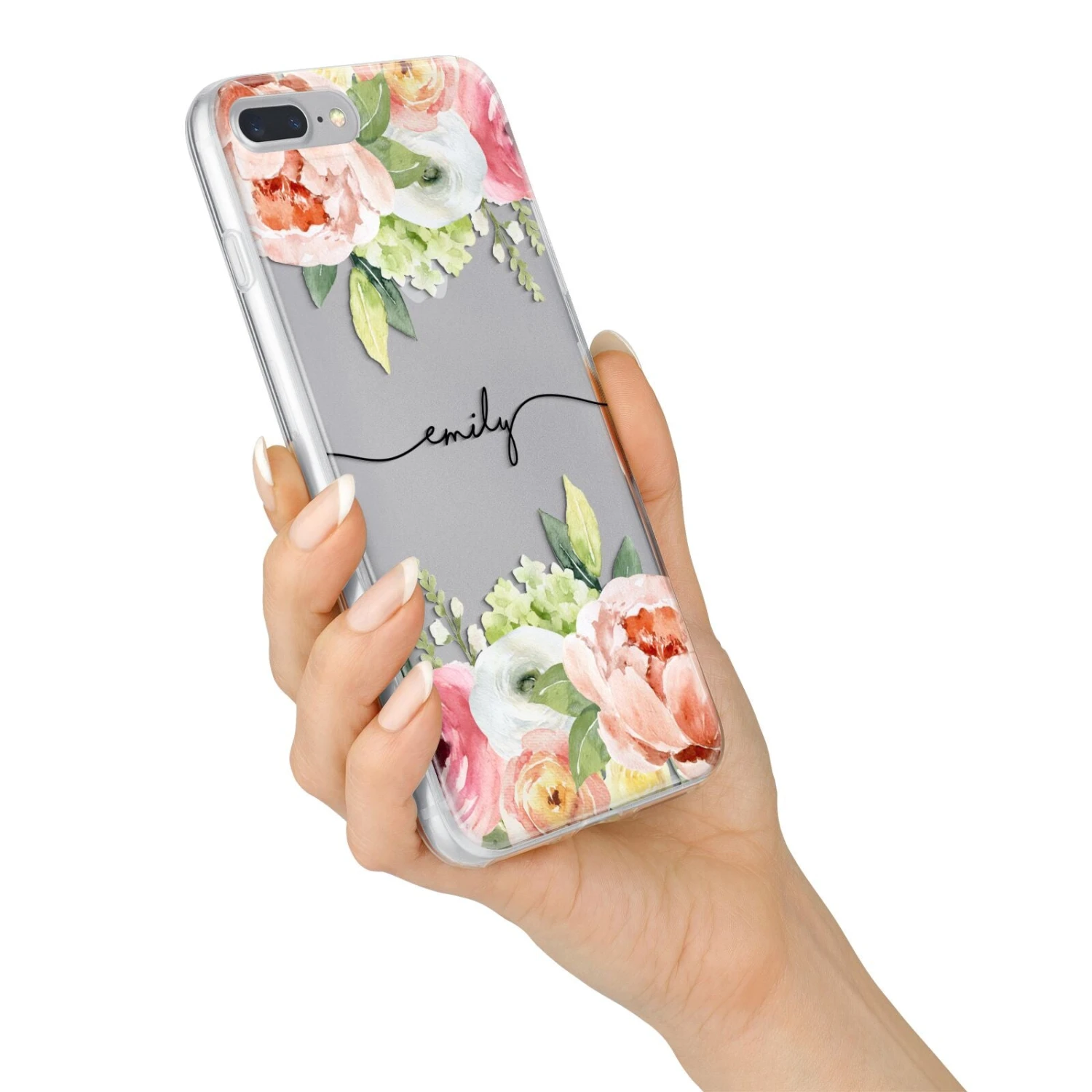 Personalised Flowers IPhone Case 15 Personalised Flowers IPhone Case - Image 15