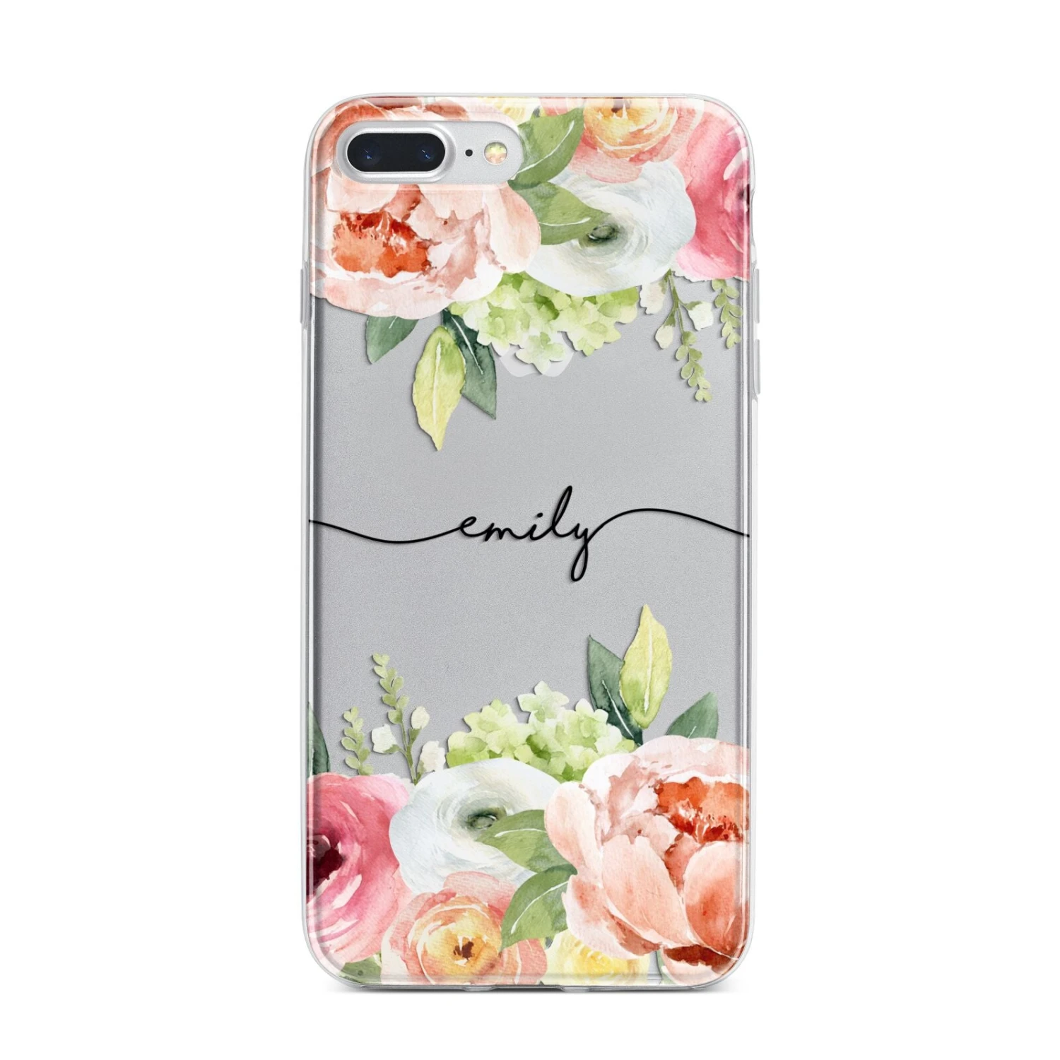 Personalised Flowers IPhone Case 14 Personalised Flowers IPhone Case - Image 14