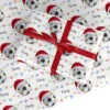Personalised Football Christmas Wrapping Paper