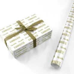 Personalised Gold Name Wrapping Paper -CaseCraze Store Personalised Gold Name Personalised Wrapping Paper 10f6a142 a732 4970 bcda 176c44c13447