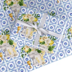 Personalised Greek Tiles Wrapping Paper