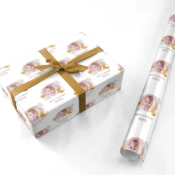 Personalised Happy Birthday Photo Wrapping Paper -CaseCraze Store Personalised Happy Birthday Photo Personalised Wrapping Paper