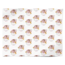 Personalised Happy Birthday Photo Wrapping Paper -CaseCraze Store Personalised Happy Birthday Photo Personalised Wrapping Paper Alternative