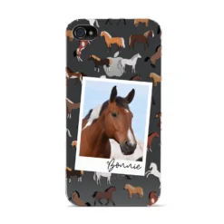 Personalised Horse Photo IPhone Case -CaseCraze Store Personalised Horse Photo Apple iPhone 4s Case