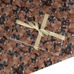 Personalised Horse Photo Collage Wrapping Paper